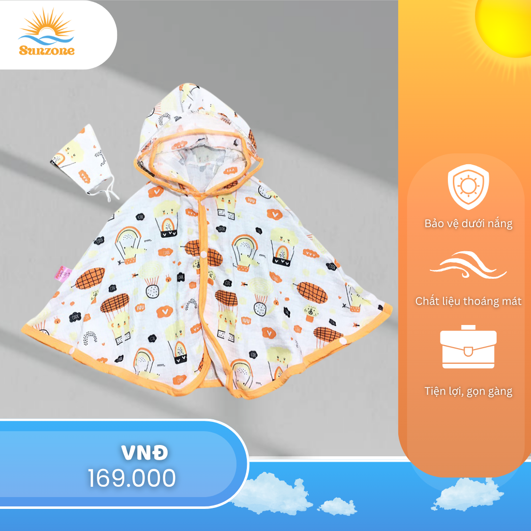 Áo Chống Nắng Cho Bé Chất Gân Mát – Bảo Vệ Tối Ưu, Mặc Cực Êm - Ảnh 5