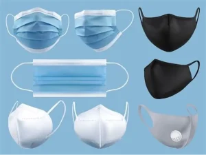 Các loại khẩu trang chống nắng với màu sắc đa dạng