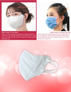 Các loại khẩu trang chống nắng y tế
